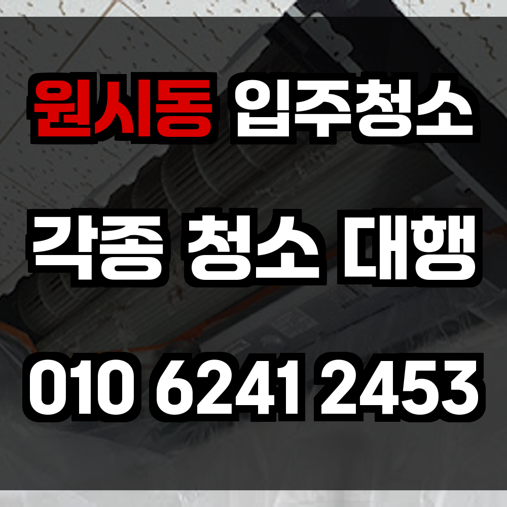 원시동 입주청소