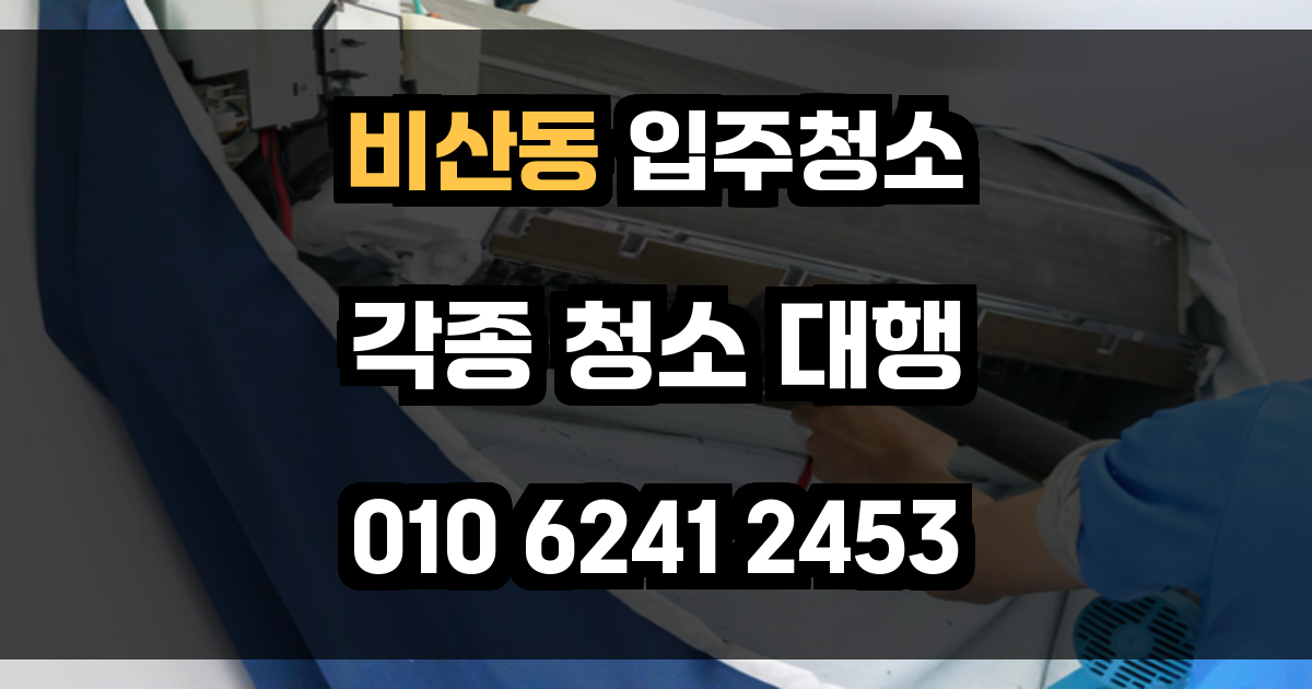 비산동 입주청소