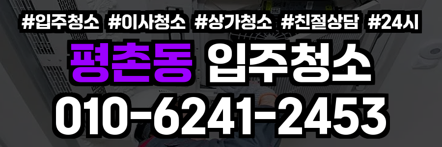 평촌동 입주청소