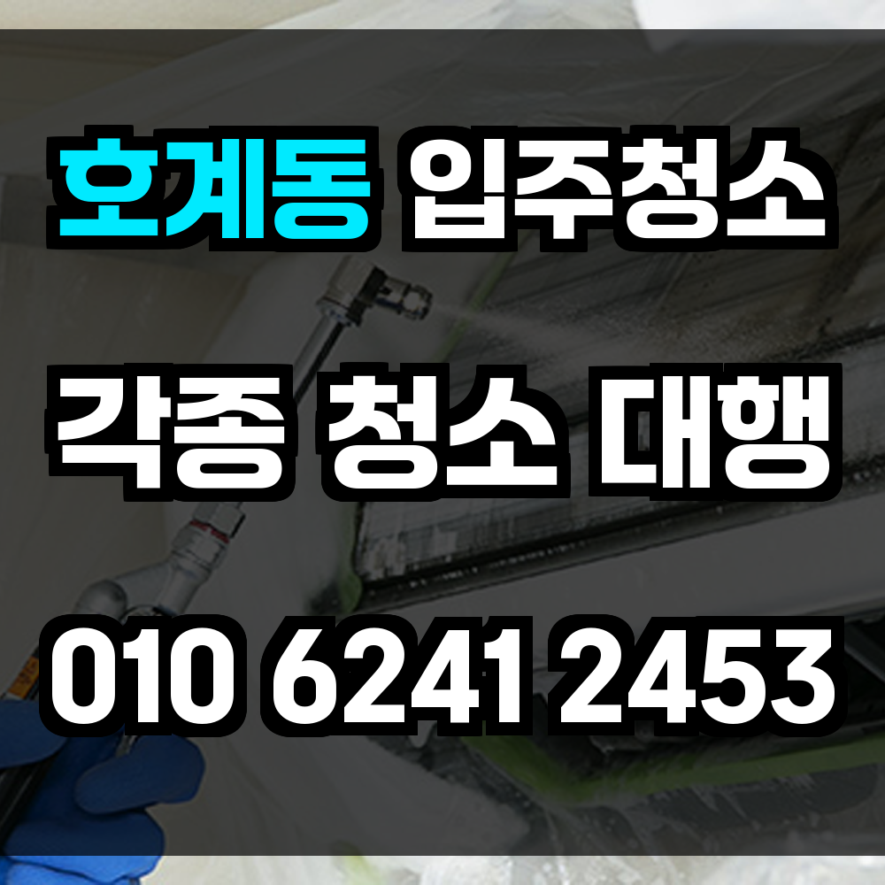 호계동 입주청소