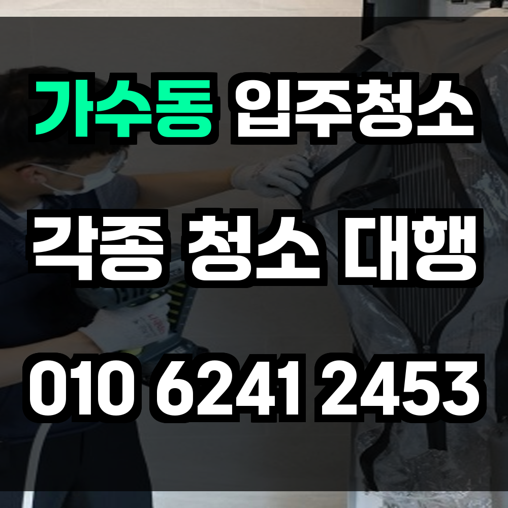 가수동 입주청소
