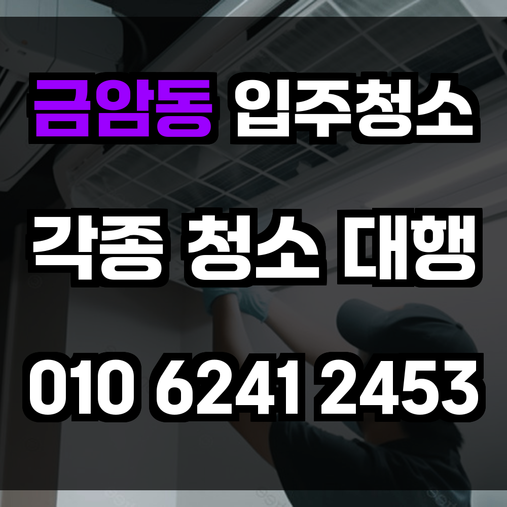 금암동 입주청소