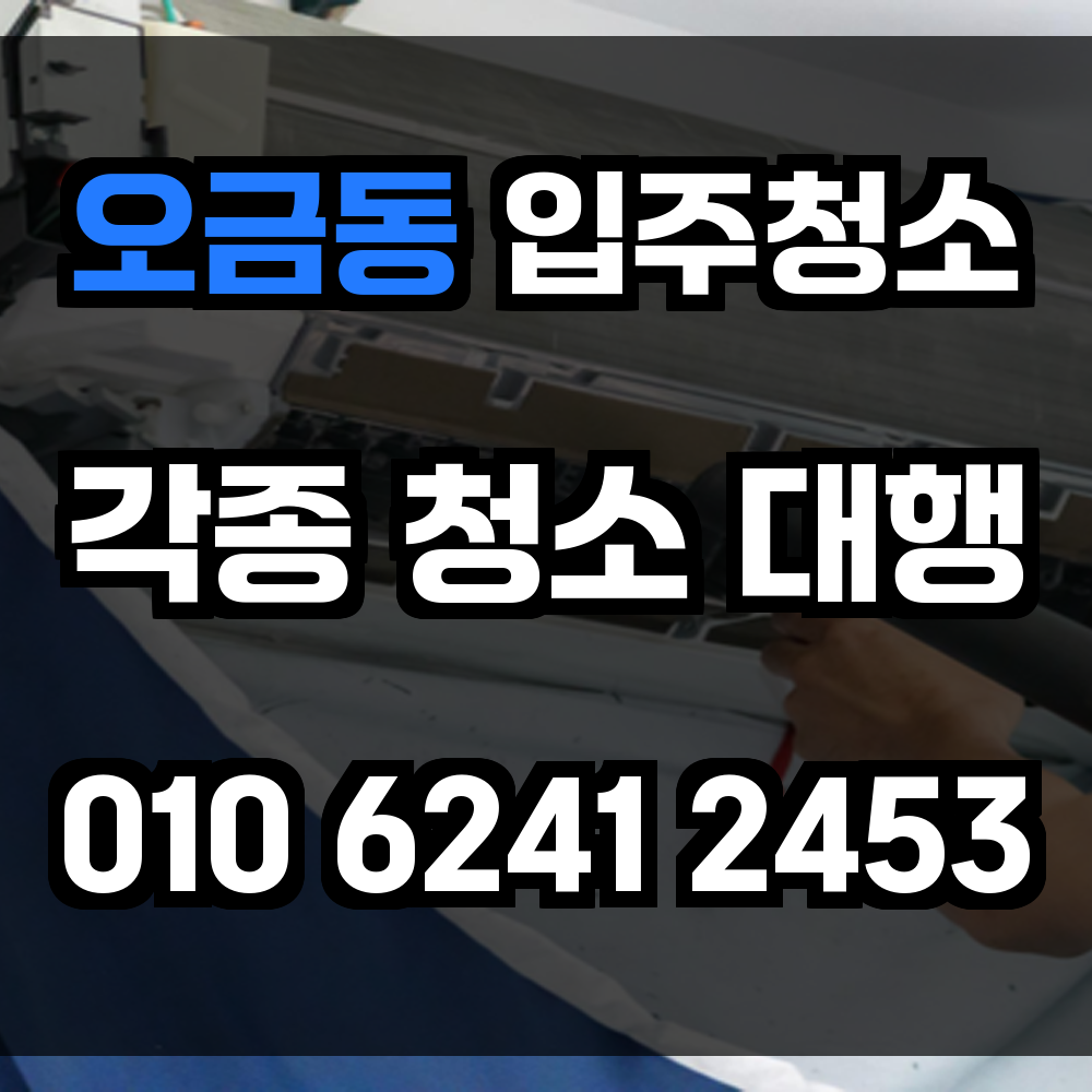 오금동 입주청소