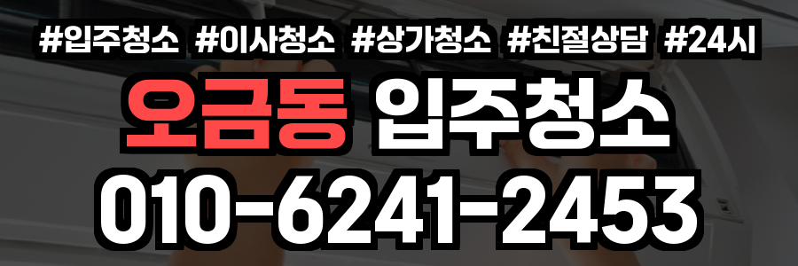 오금동 입주청소