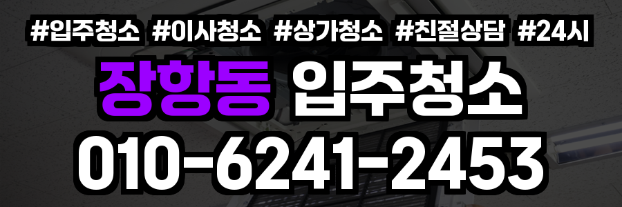 장항동 입주청소