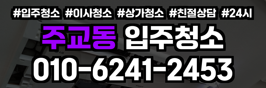 주교동 입주청소