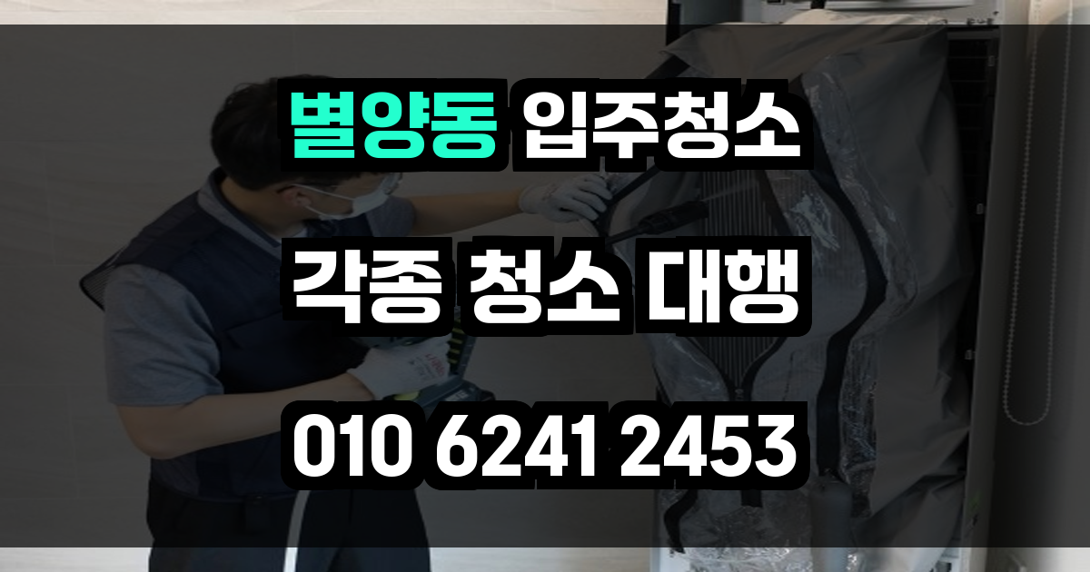 별양동 입주청소