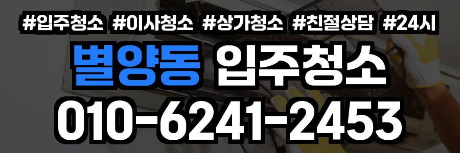 별양동 입주청소
