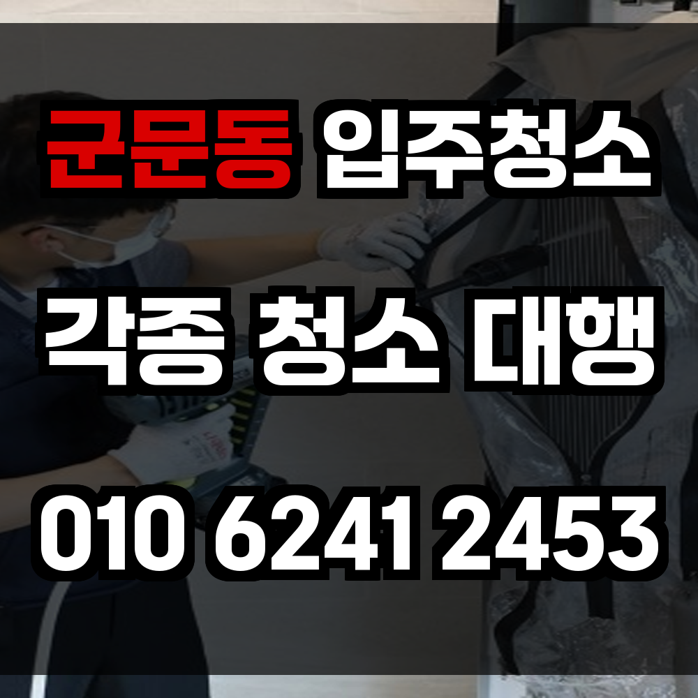군문동 입주청소