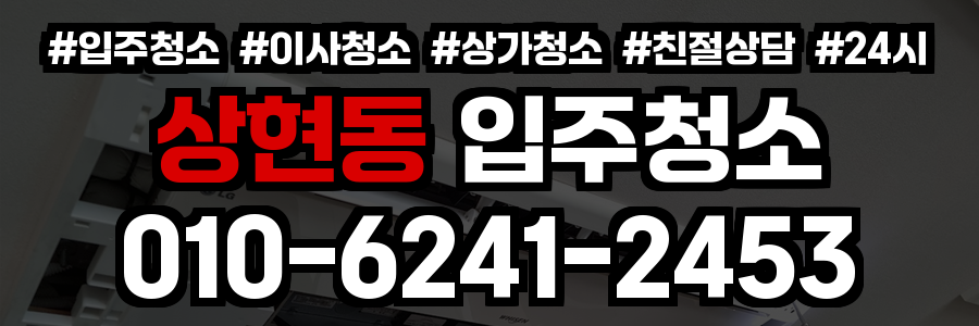 상현동 입주청소