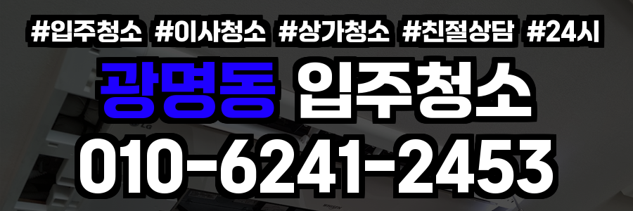 광명동 입주청소
