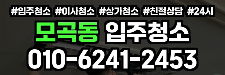 모곡동 입주청소