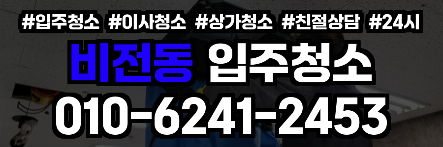 비전동 입주청소