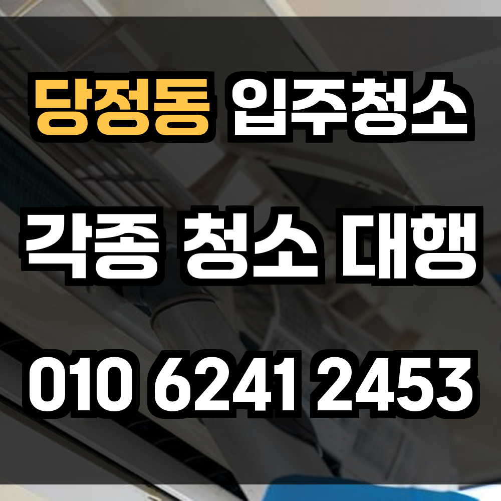 당정동 입주청소