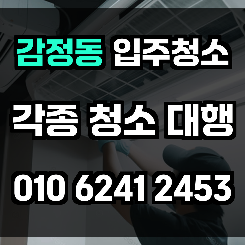 감정동 입주청소
