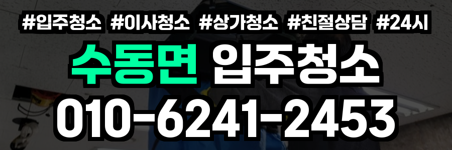 수동면 입주청소