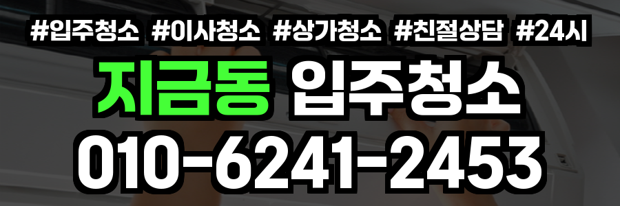 지금동 입주청소