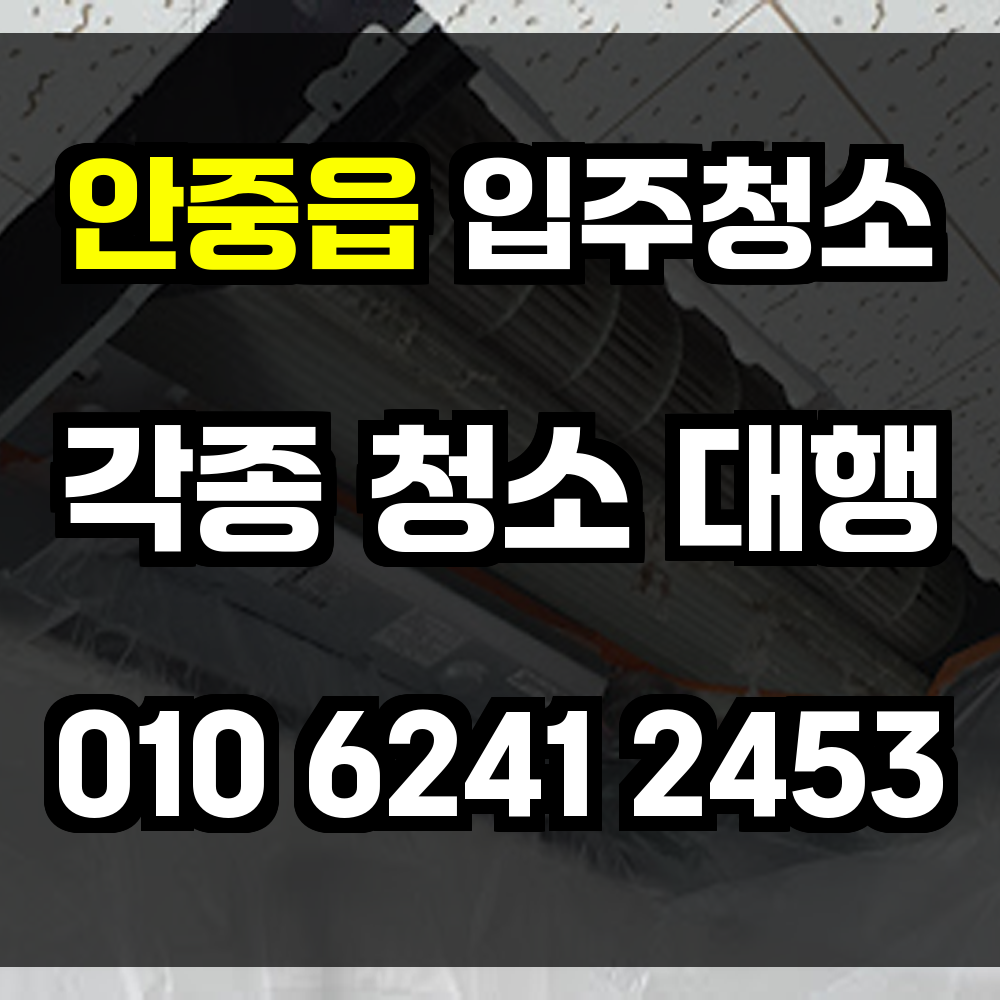 안중읍 입주청소