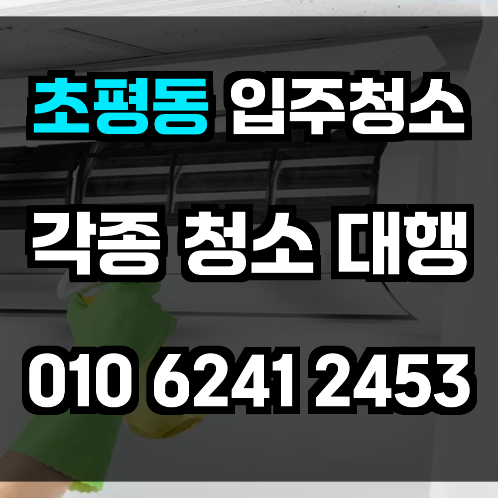 초평동 입주청소