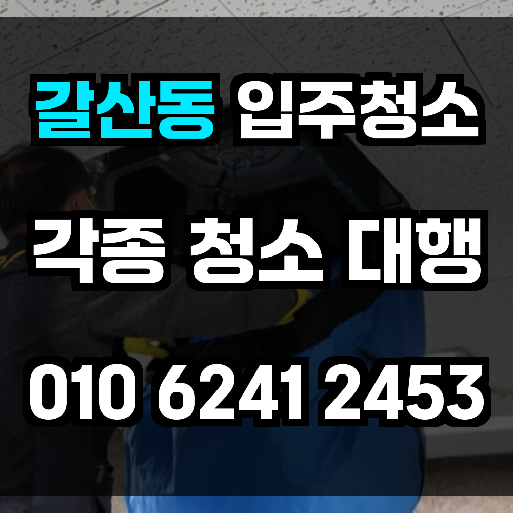 갈산동 입주청소