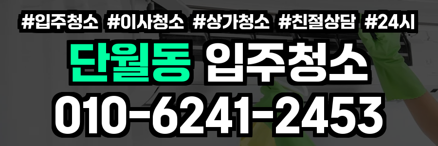 단월동 입주청소