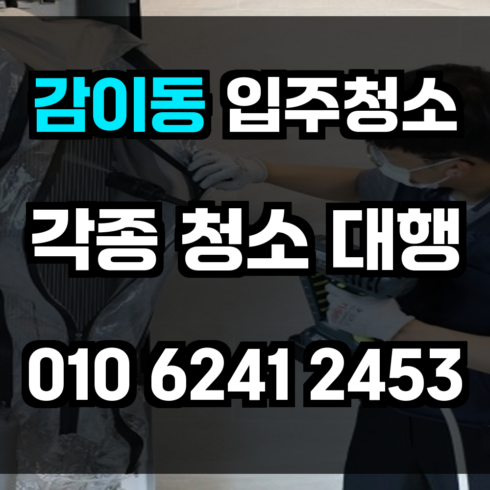 감이동 입주청소