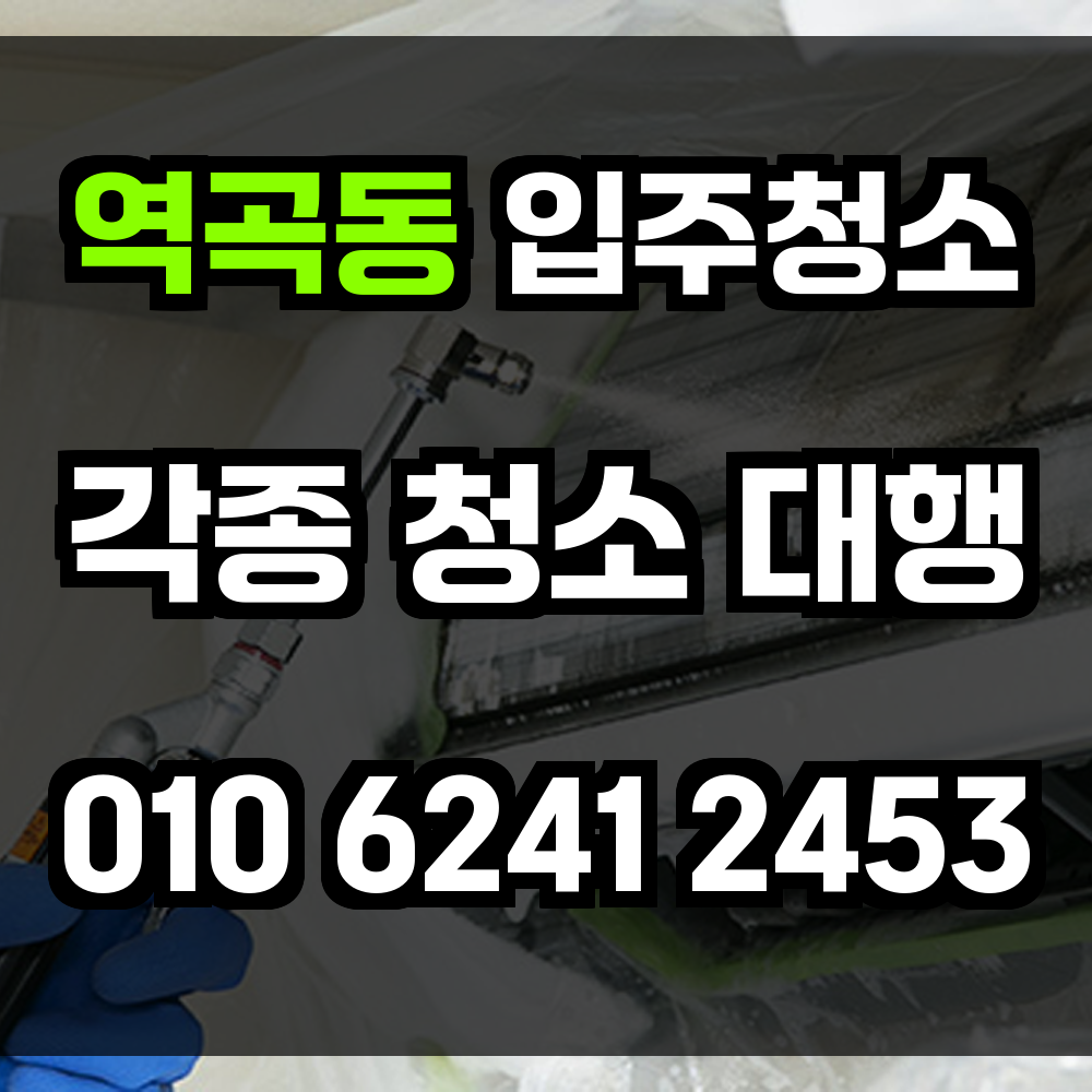 역곡동 입주청소