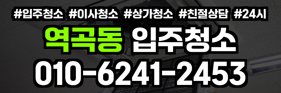역곡동 입주청소