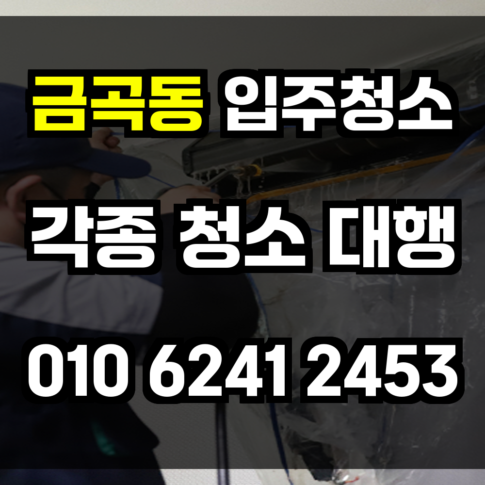 금곡동 입주청소