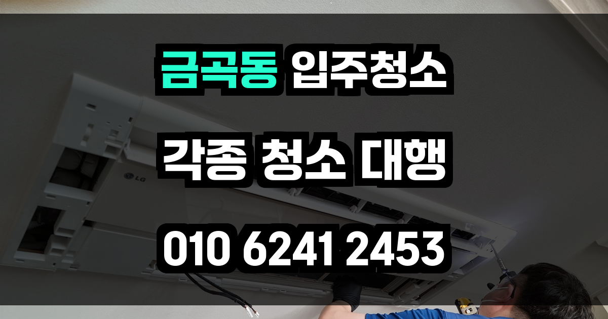 금곡동 입주청소