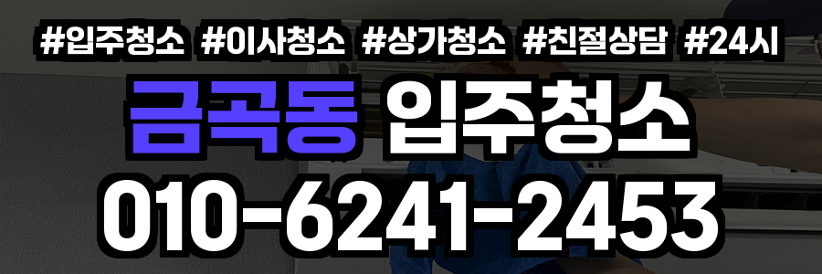 금곡동 입주청소
