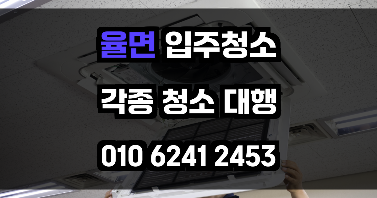 율면 입주청소
