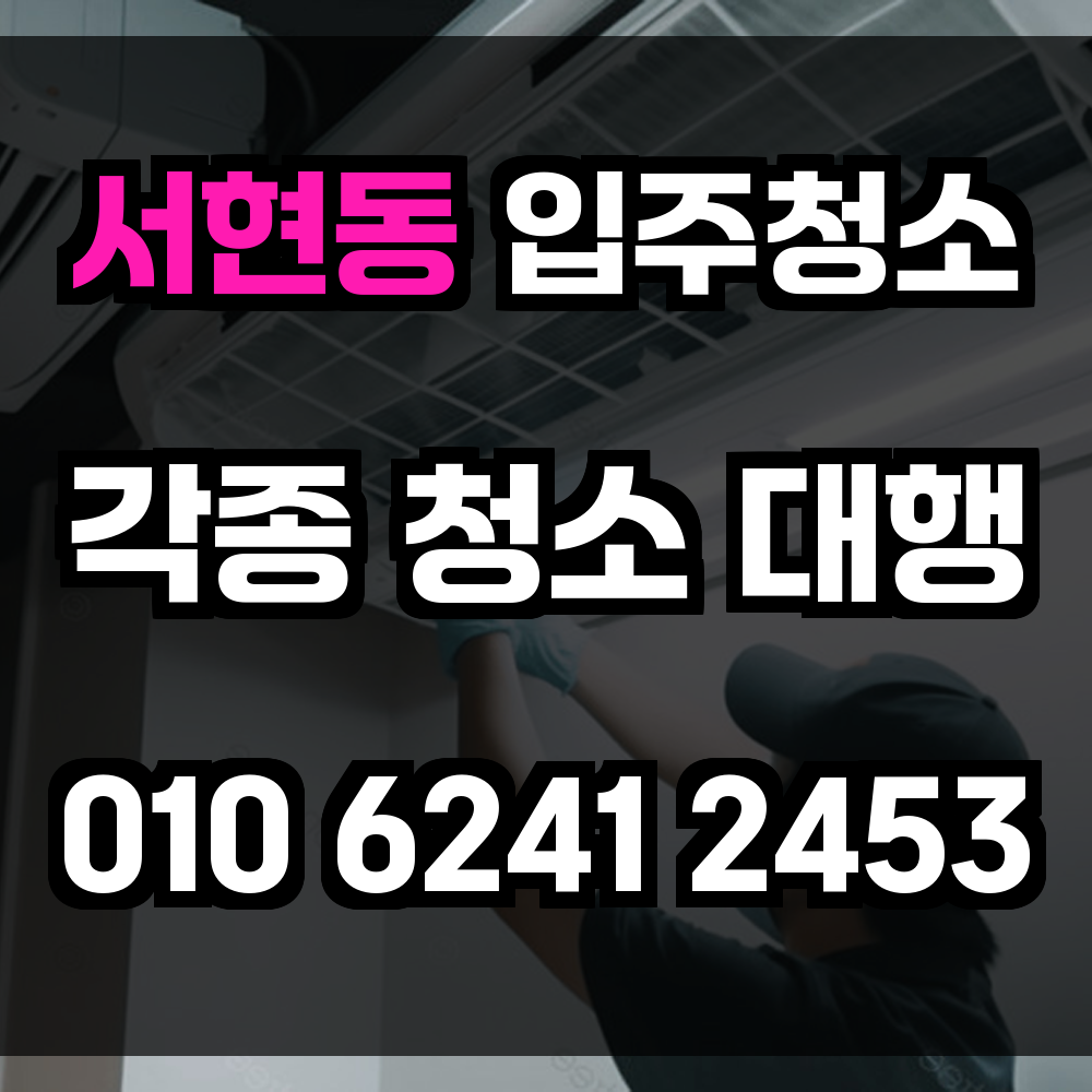 서현동 입주청소