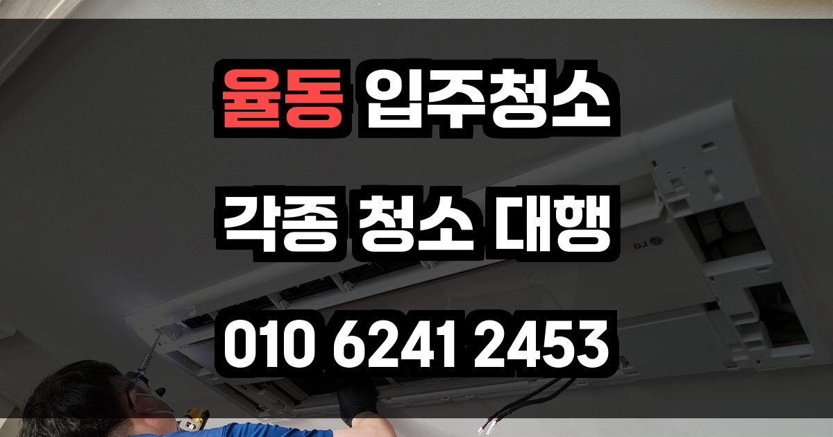 율동 입주청소