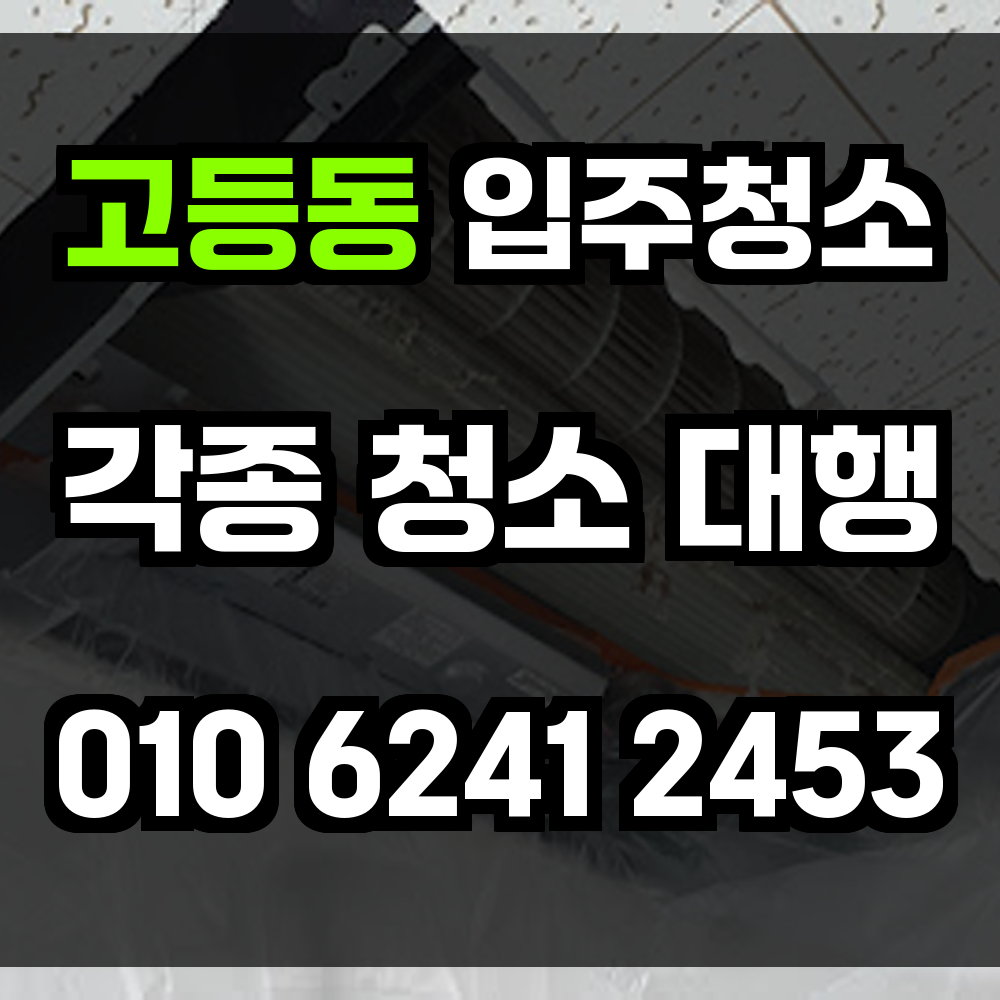고등동 입주청소