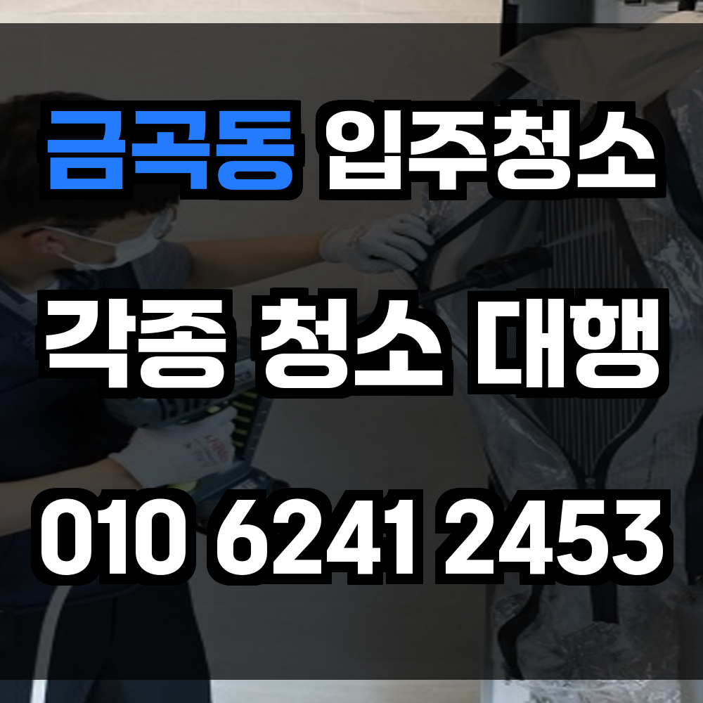 금곡동 입주청소