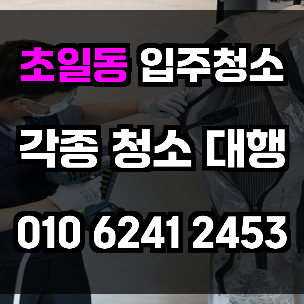 초일동 입주청소