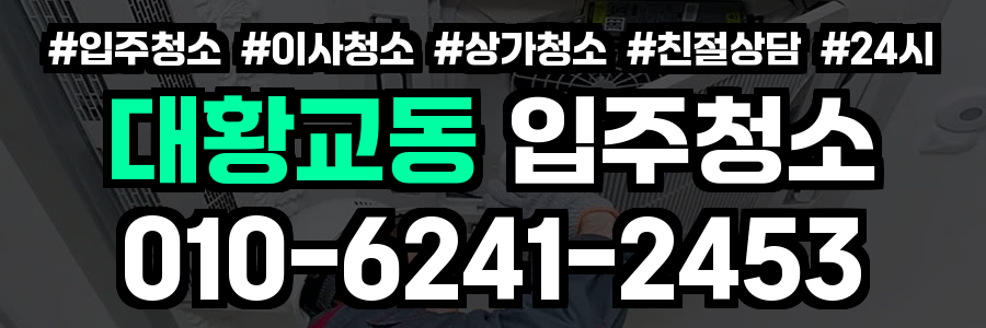대황교동 입주청소