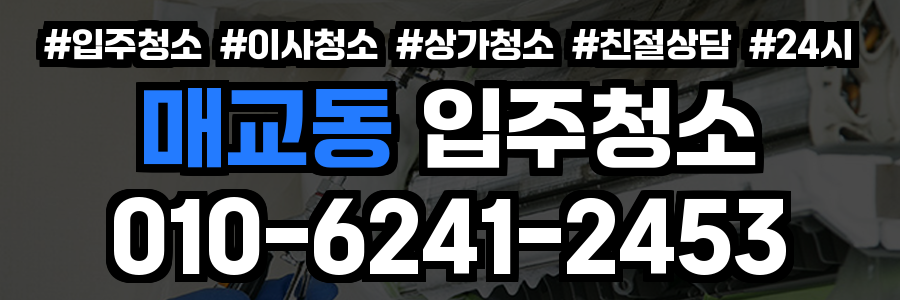 매교동 입주청소