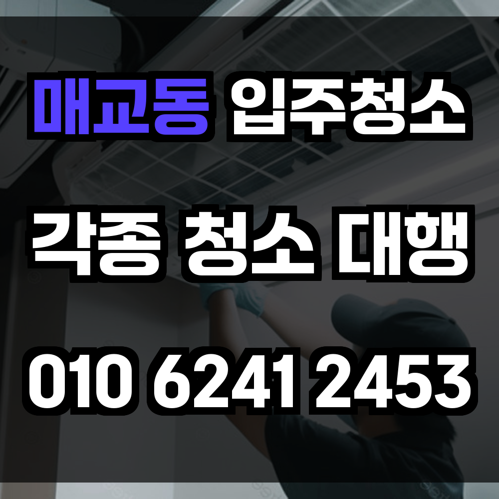 매교동 입주청소