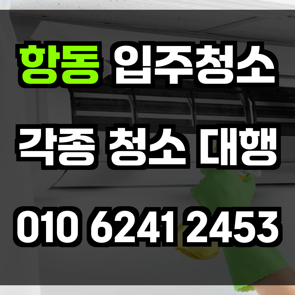 항동 입주청소