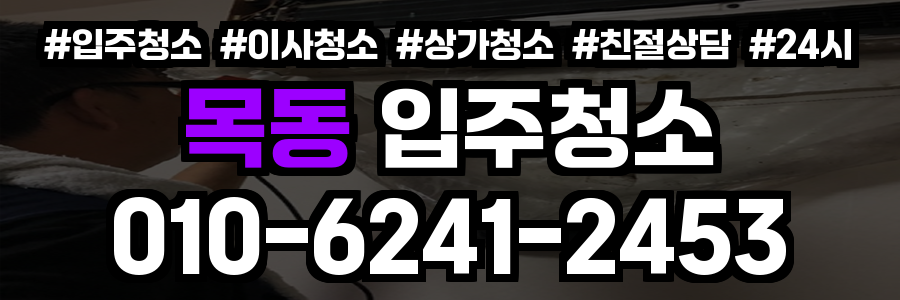 목동 입주청소