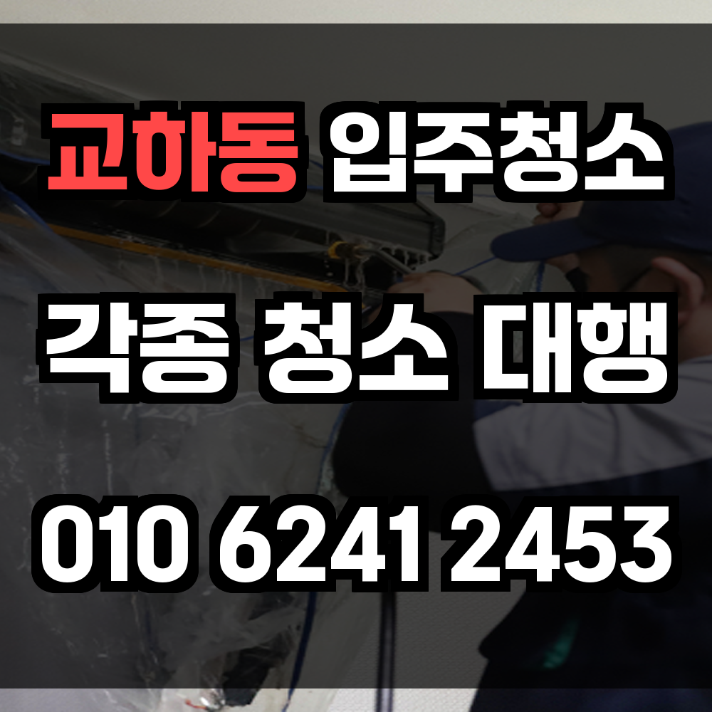 교하동 입주청소 완벽한 새집 정리를 위한 전문 클리닝 서비스