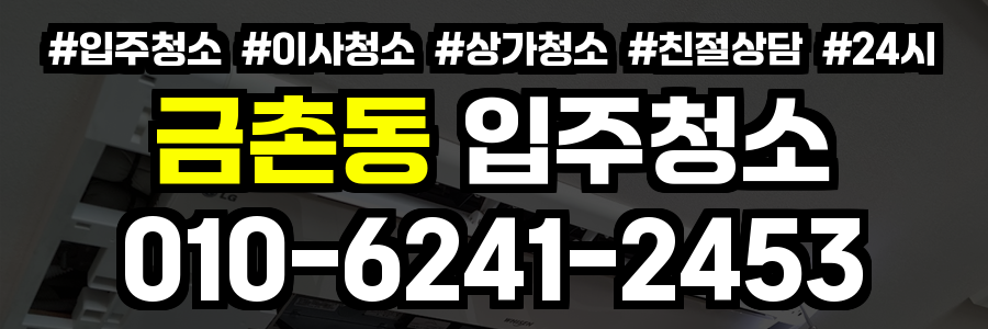 금촌동 입주청소