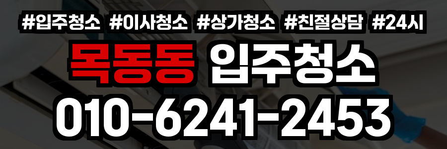 목동동 입주청소