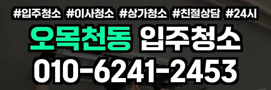 오목천동 입주청소