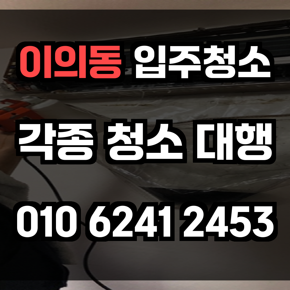이의동 입주청소