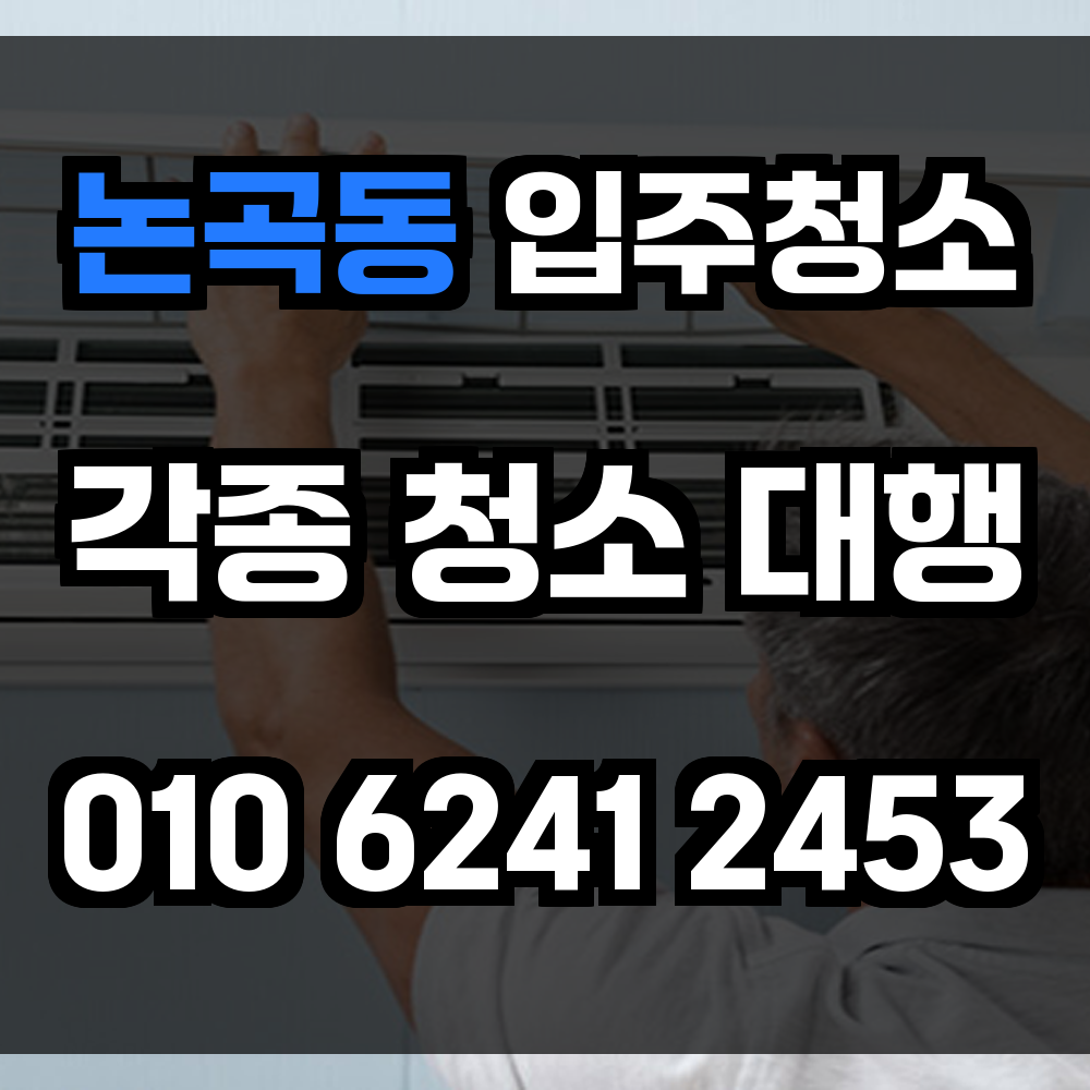 논곡동 입주청소