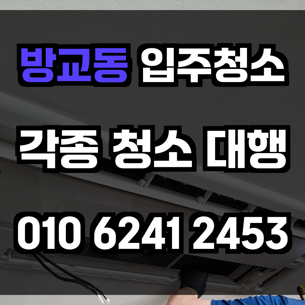 방교동 입주청소