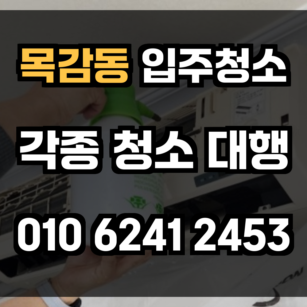 목감동 입주청소